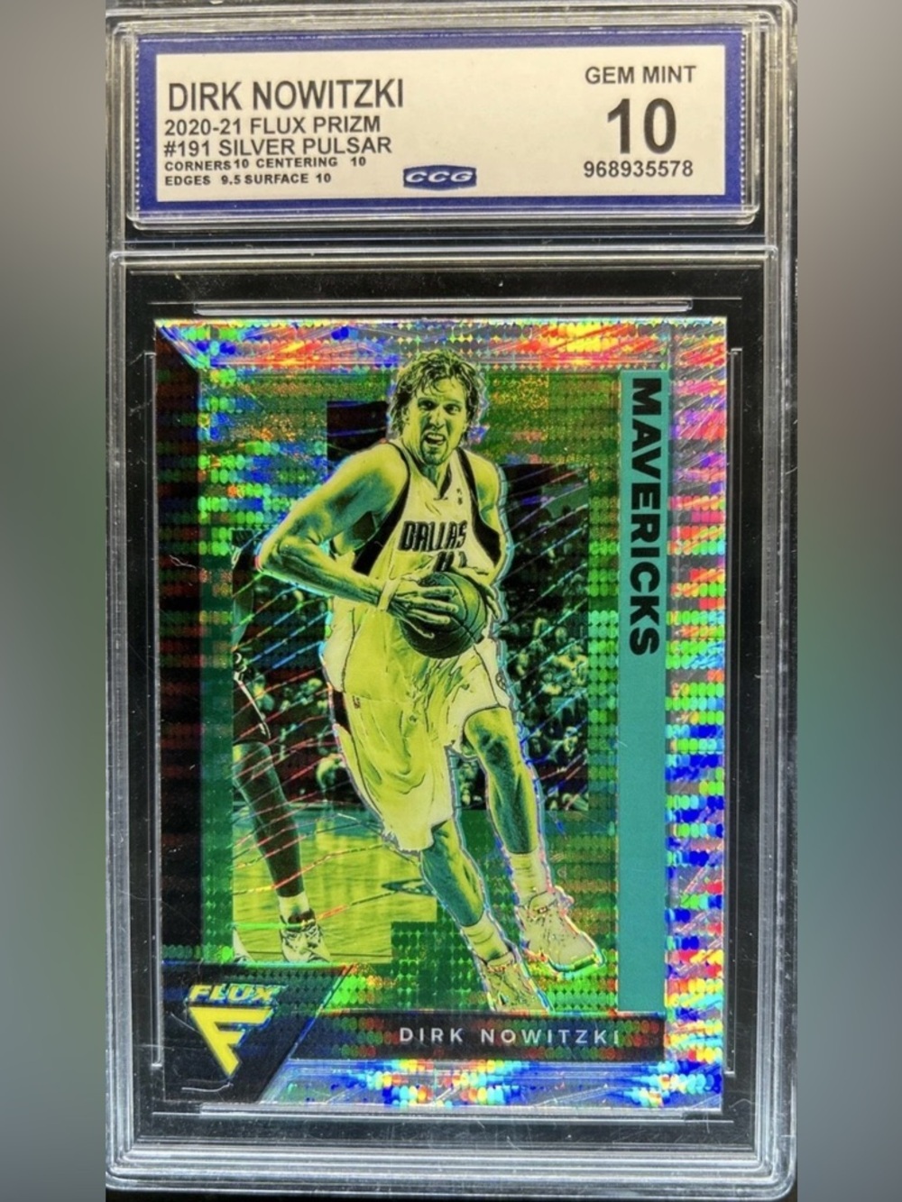 DIRK NOWITZKI
Mavericks CCG GEM MINT 10
Sports Card